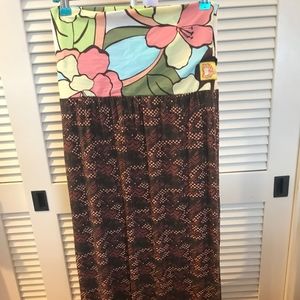 Machine Machine strapless long dress